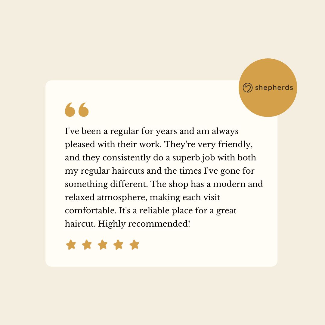 Come and see what makes Sheperds a cut above the rest ✂️💇‍♂️