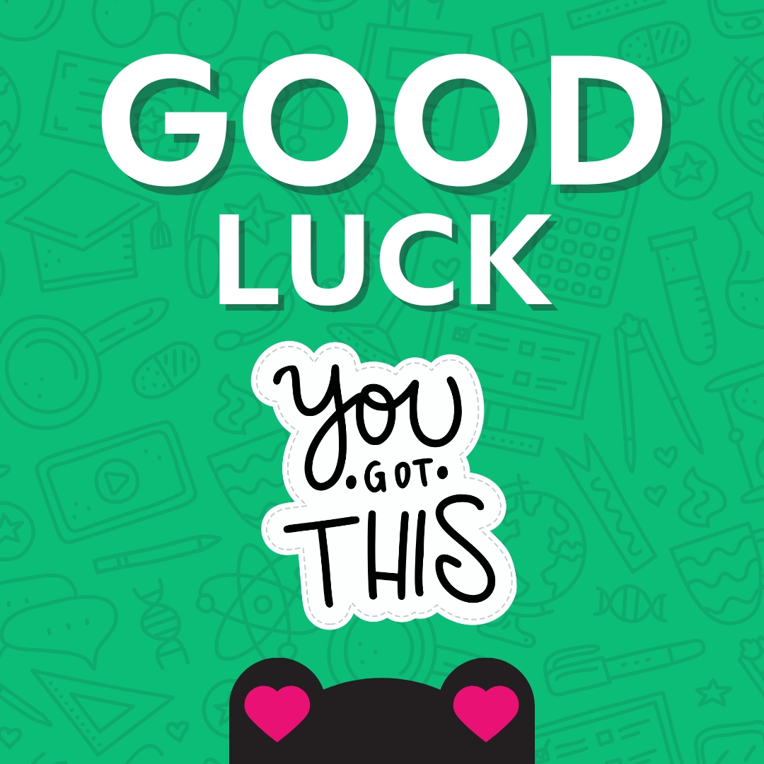 You’ve worked so hard,  
You’ve given your all,  
Now take a breath, let the stress fall.  

Good luck to you all, 
You've stood out from the crowd. 

Whatever your result, 
you've already made us proud!

🐸

#GCSE #EatThatFrog #Results2024 #WeDoItDifferently