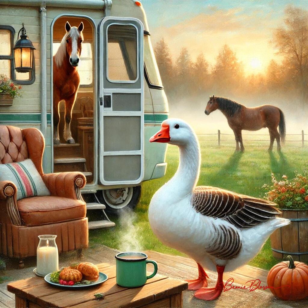 BeanieBlossom's tweet photo. Good morning, you lovely people. Today, I'm spending the day with the horses again—time to relax and do a little work around the paddock. Wishing you all a wonderful day! 🌞
#GoodMorning #HorseLife #RelaxAndRecharge #PaddockLife #HaveAWonderfulDay #DigitalArt #AIArtWork #DigitalArtWork #AIArt #AIArtists #AIArtCommunity