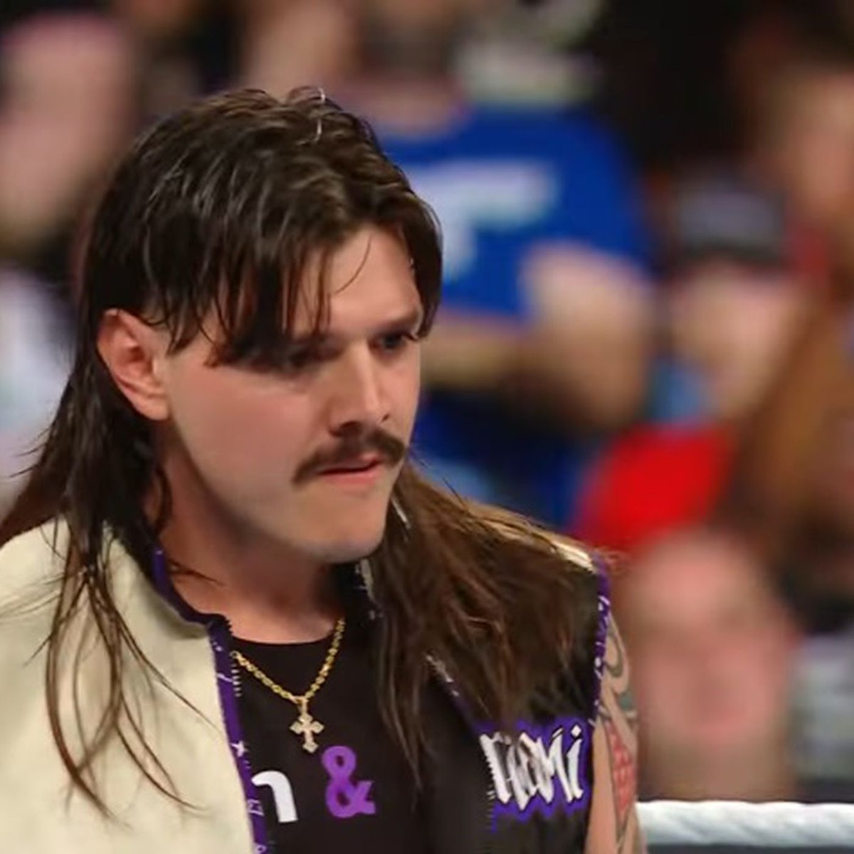 Someone shave his mustache...