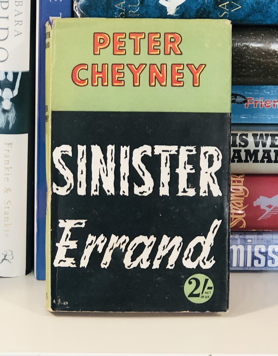 ChapterOneNarb's tweet image. Please don't fret about this - but we do wonder why Narberth booklovers are so keen on crime fiction - any clues maybe? Meanwhile this is our #bookfind of the week. What was the errand, and why was it so sinister?