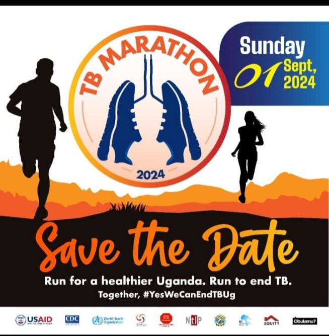 Re-imagining TB Care (@reimaginingtb) on Twitter photo Join us on 1st September as we run๐โโ๏ธ๐โโ๏ธ to raise awareness in the TB marathon & launch of the CAST+ campaign.
Get your kit at only 30,000/= from;
๐<a href="/MinofHealthUG/">Ministry of Health- Uganda</a>
๐<a href="/aidscommission/">Uganda AIDS Commission</a>
๐<a href="/UgEquityBank/">Equity Bank Uganda</a>
๐All regional Hospitals
#YesWeCanEndTBUg Join us on 1st September as we run๐โโ๏ธ๐โโ๏ธ to raise awareness in the TB marathon & launch of the CAST+ campaign.
Get your kit at only 30,000/= from;
๐<a href="/MinofHealthUG/">Ministry of Health- Uganda</a>
๐<a href="/aidscommission/">Uganda AIDS Commission</a>
๐<a href="/UgEquityBank/">Equity Bank Uganda</a>
๐All regional Hospitals
#YesWeCanEndTBUg