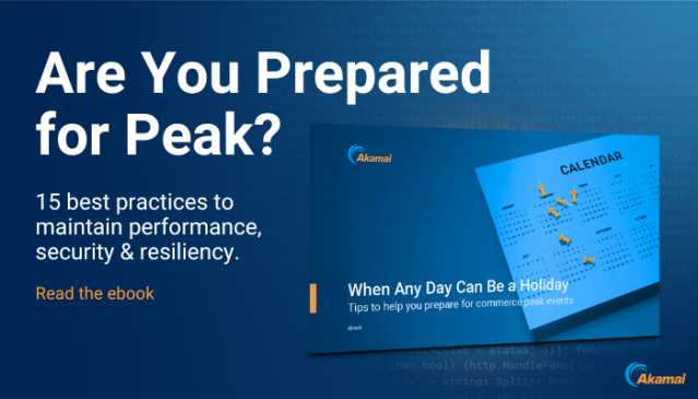 JeniceBhatia's tweet photo. From traffic spikes and bot attacks, to stress testing and image optimization, are you prepared for peak? Check out our top 15 tips to learn more. @Akamai https://t.co/FaRL0HvUwo https://t.co/K3H8NXVzXf