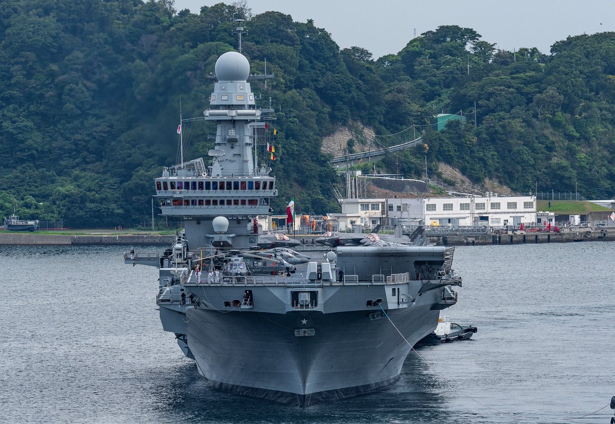 FlMichele69's tweet photo. CVL #ITSCavour C550
FFGH #ITSAlpino F594
#F35B
#AV8Bplus
📷 22 August 2024 #Yokosuka #Japan by @Alsace_class
@ItalianNavy 🇮🇹 @ItalianAirForce https://t.co/WwyBxHzRig
