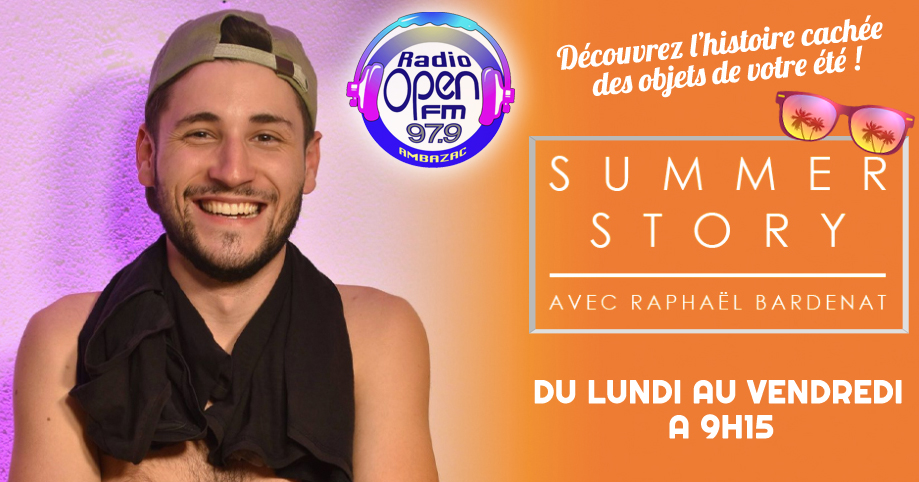 Pour sa dernière "Summer story" de l'été à 9h15 sur @RadioOpenFm, Raphaël Bardenat viendra nous raconter l'histoire du panier de plage !