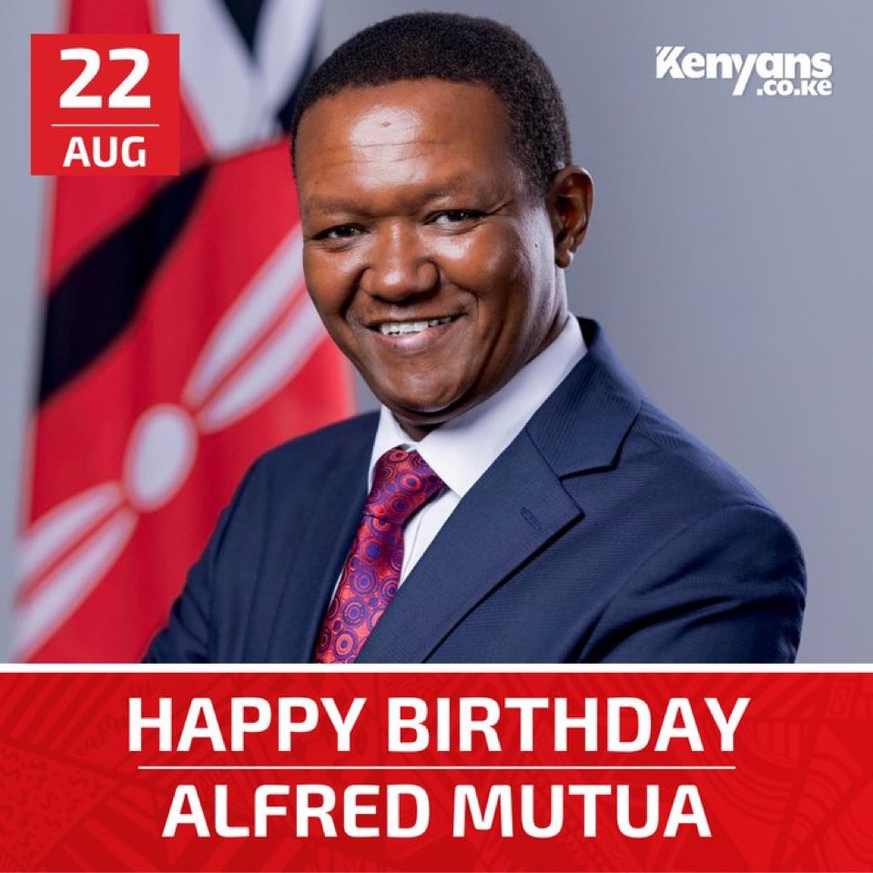 Dr. Alfred N. Mutua tweet media