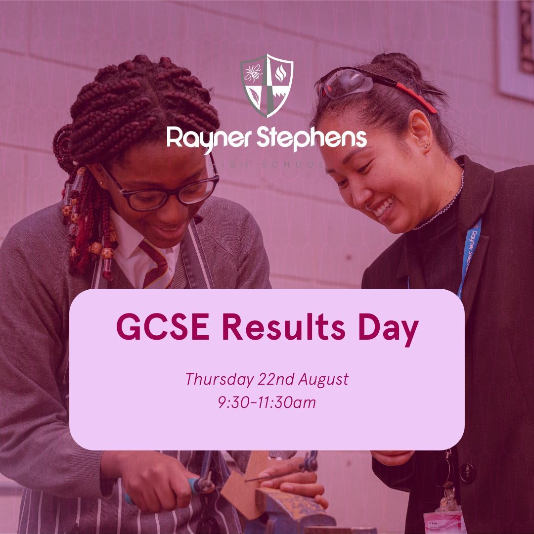 Good luck to the Class of 2024 receiving their GCSE results today! School will be open between 9:30am-11:30am for students to collect their results. We are looking forward to seeing you all!