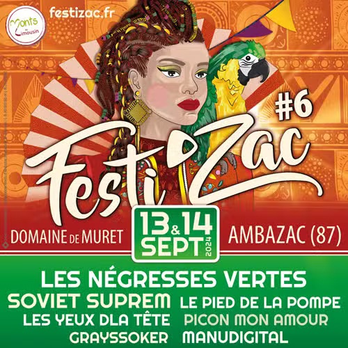 Avant de venir enflammer la scène du @FestiZac le week-end des 13 et 14 Septembre à #Ambazac, le groupe #LesNégressesVertes est à l'honneur de "L'été à pleins tubes" en direct à 9h45 sur <a href="/radioopenfm/">Radio Open Fm 97.9</a>.