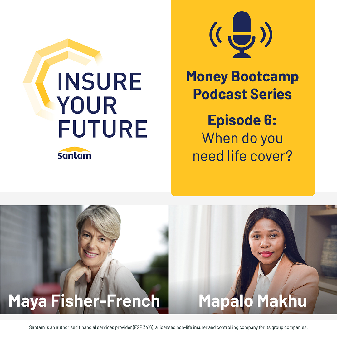 Navigating risk cover can seem daunting, especially with tight budgets. Join us as Johann Steyn, certified financial planner at Rainmaker BlueStar by Sanlam, demystifies income protection, critical illness cover, and more. Listen to episode 6 here: bit.ly/45t9Xwo
#Santam