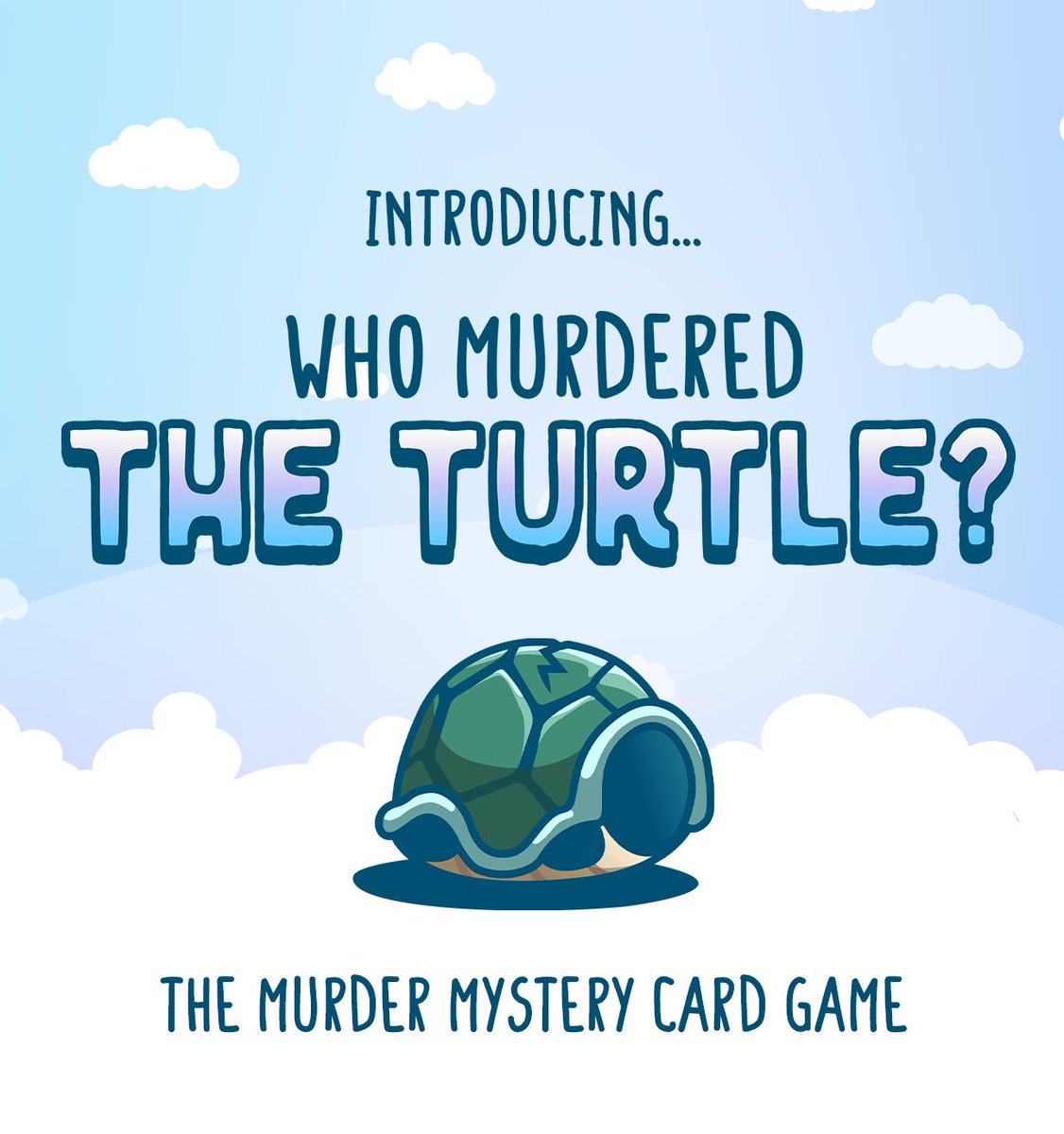 Coming soon to Kickstarter 🐢🩸 ‘Who Murdered The Turtle?’ The card game #cardgames #tabletopgaming #tabletopgames