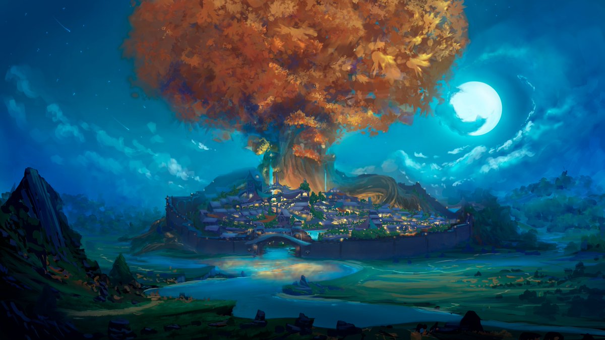 tsaelyh's tweet photo. 📍Time to update my pinned post! ✨

🎨I'm Tsaelyh, french freelance illustrator and concept artist, specialized in the painting of magical worlds and sceneries !

📩If you are interested in working with me, feel free to contact me and get more info via the links down below⬇️ https://t.co/cX0SndEjuT