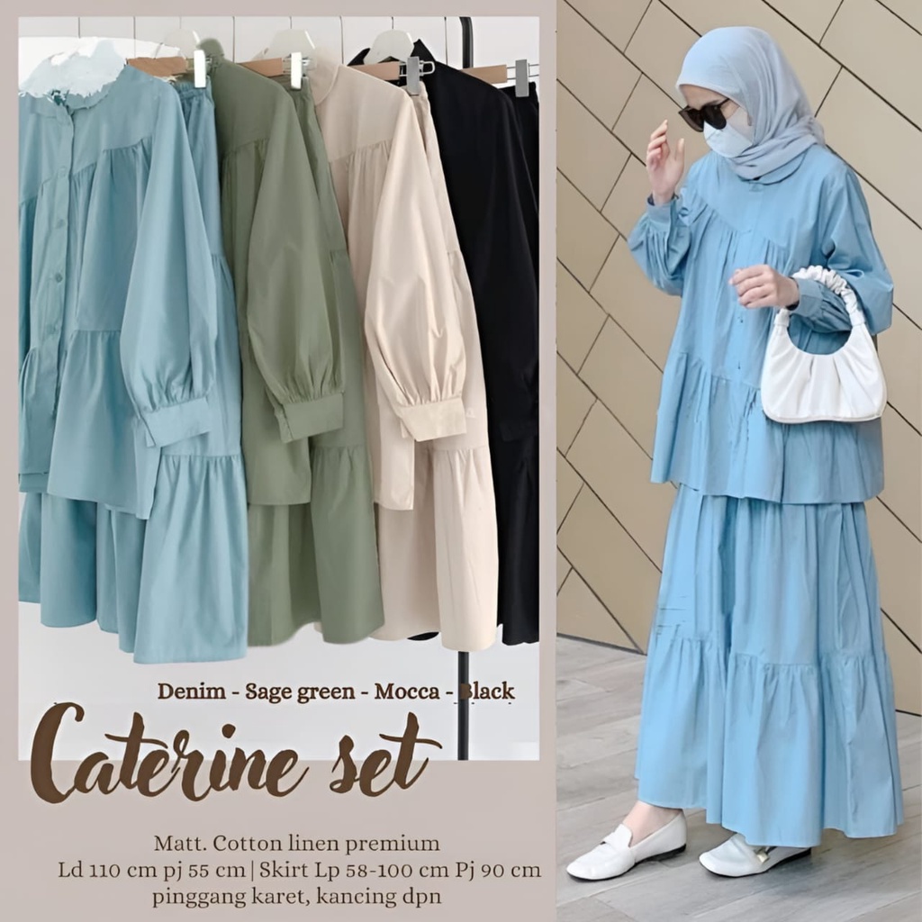ShaeedaUmi's tweet image. 🌟 JADIKAN SETIAP HARI ANDA LEBIH GAYA! 🌟

🌸 Perkenalkan Caterine Set 2in1, pilihan sempurna untuk wanita Muslimah yang menghargai keselesaan dan gaya.
🛒 Klik link  untuk pembelian segera! : rb.gy/oj6l0h

#CaterineSet #MuslimahStyle #FashionMuslim #LinenPremium