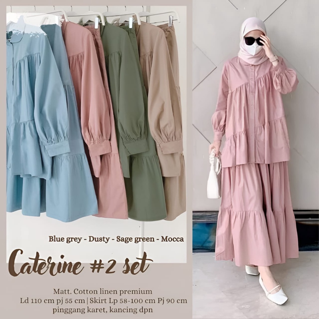ShaeedaUmi's tweet image. 🌟 JADIKAN SETIAP HARI ANDA LEBIH GAYA! 🌟

🌸 Perkenalkan Caterine Set 2in1, pilihan sempurna untuk wanita Muslimah yang menghargai keselesaan dan gaya.
🛒 Klik link  untuk pembelian segera! : rb.gy/oj6l0h

#CaterineSet #MuslimahStyle #FashionMuslim #LinenPremium