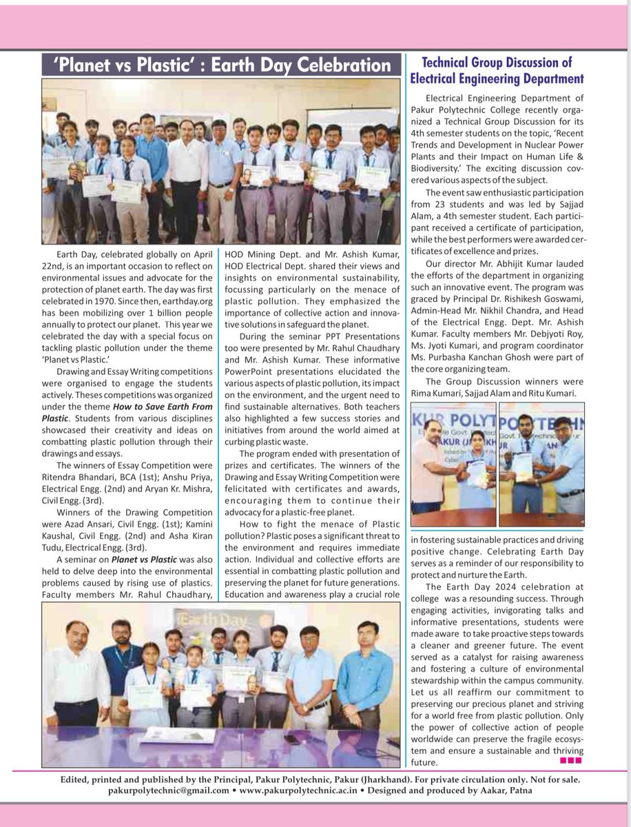 PakurPolytechn1's tweet photo. #Newsletter_Vol08_Issue02
#Pakurpolytechnic https://t.co/8eOt3Ens6W