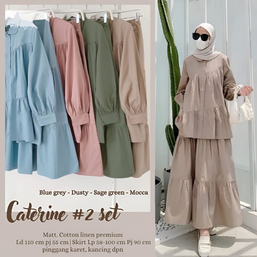 ShaeedaUmi's tweet image. 🌟 JADIKAN SETIAP HARI ANDA LEBIH GAYA! 🌟

🌸 Perkenalkan Caterine Set 2in1, pilihan sempurna untuk wanita Muslimah yang menghargai keselesaan dan gaya.
🛒 Klik link  untuk pembelian segera! : rb.gy/oj6l0h

#CaterineSet #MuslimahStyle #FashionMuslim #LinenPremium