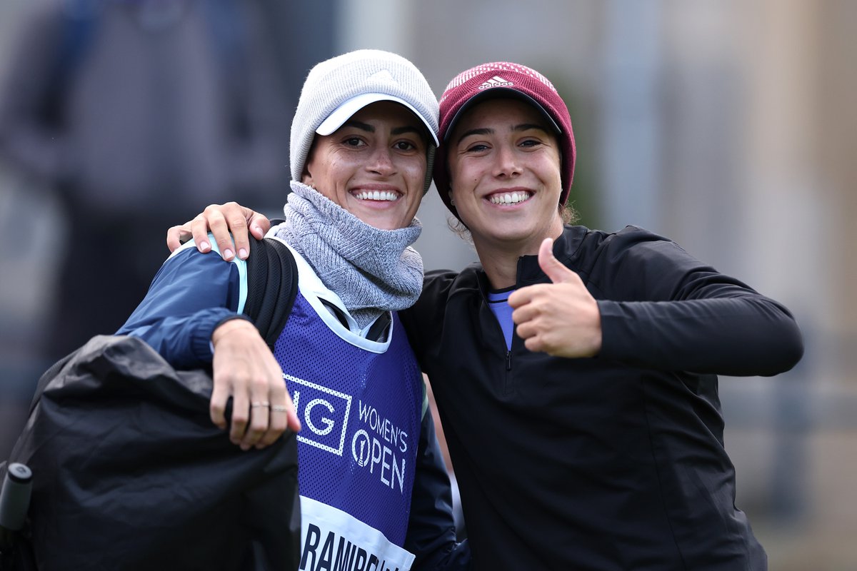 When you birdie the first to lead the AIG Women's Open.