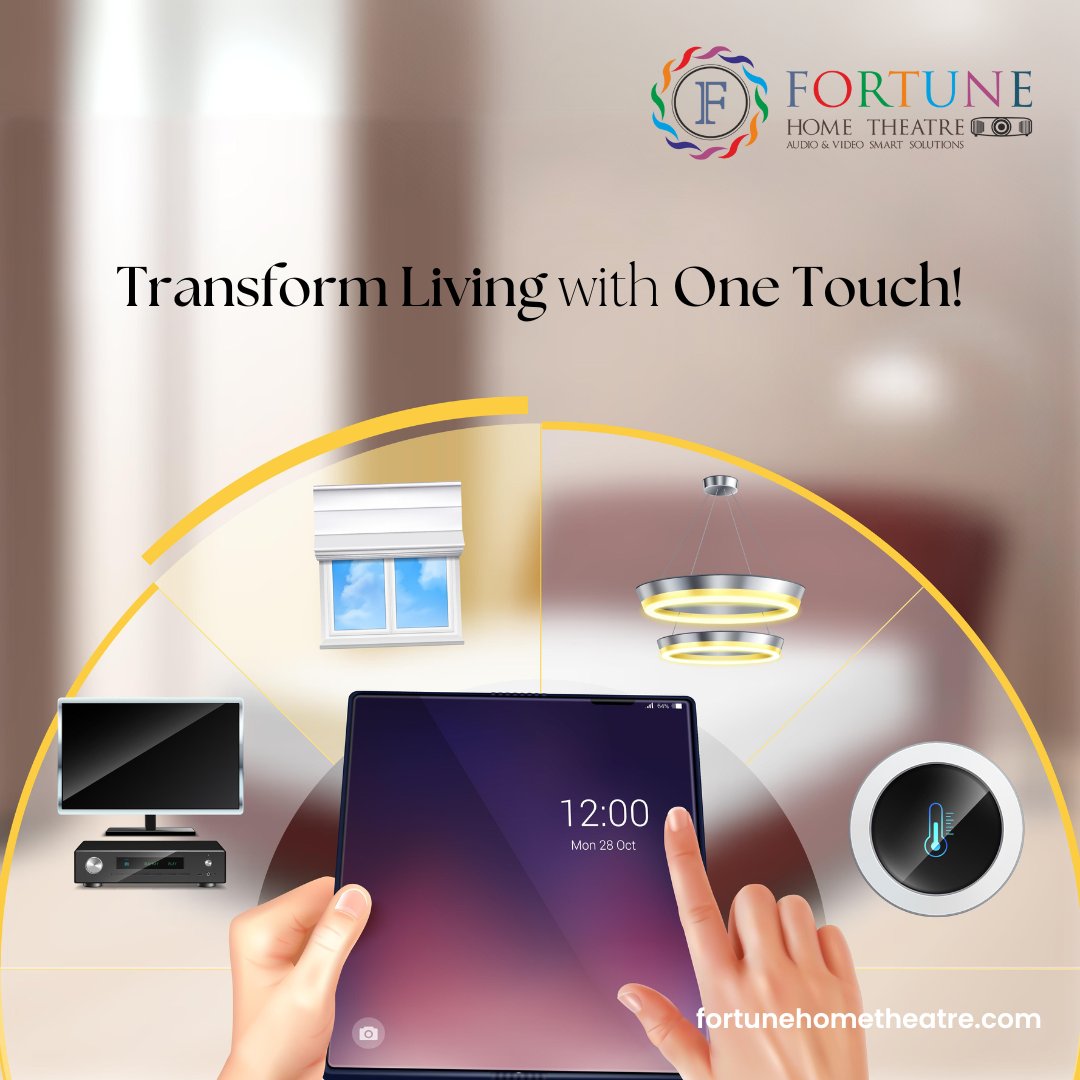 fortuneht's tweet photo. Automate your abode, lighten up the load.

Contact us at 089770 02833
Visit Our Website: https://t.co/T3e4HAeBt7

#HomeAutomation #Smartliving #FortuneHomeTheatre https://t.co/6Qqyct7Fhu