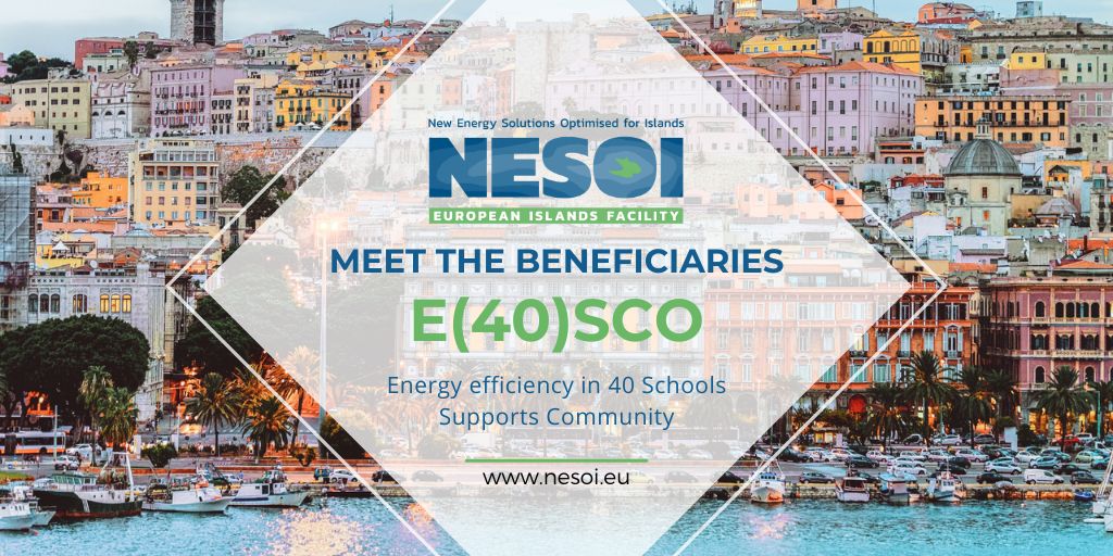 NESOI (@nesoi_energy) on Twitter photo ππππ ππ‘π πππ§πππ’ππ’ππ«π’ππ¬: π(ππ)πππ
E(40)SCO will reduce #Energy consumption in heritage buildings and promote #EnergyCommunities in Cagliari
πRead more about this project and download the dedicated brochures on the <a href="/NESOI/">Kimie Seago</a> website: ow.ly/prRR50SKahK ππππ ππ‘π πππ§πππ’ππ’ππ«π’ππ¬: π(ππ)πππ
E(40)SCO will reduce #Energy consumption in heritage buildings and promote #EnergyCommunities in Cagliari
πRead more about this project and download the dedicated brochures on the <a href="/NESOI/">Kimie Seago</a> website: ow.ly/prRR50SKahK
