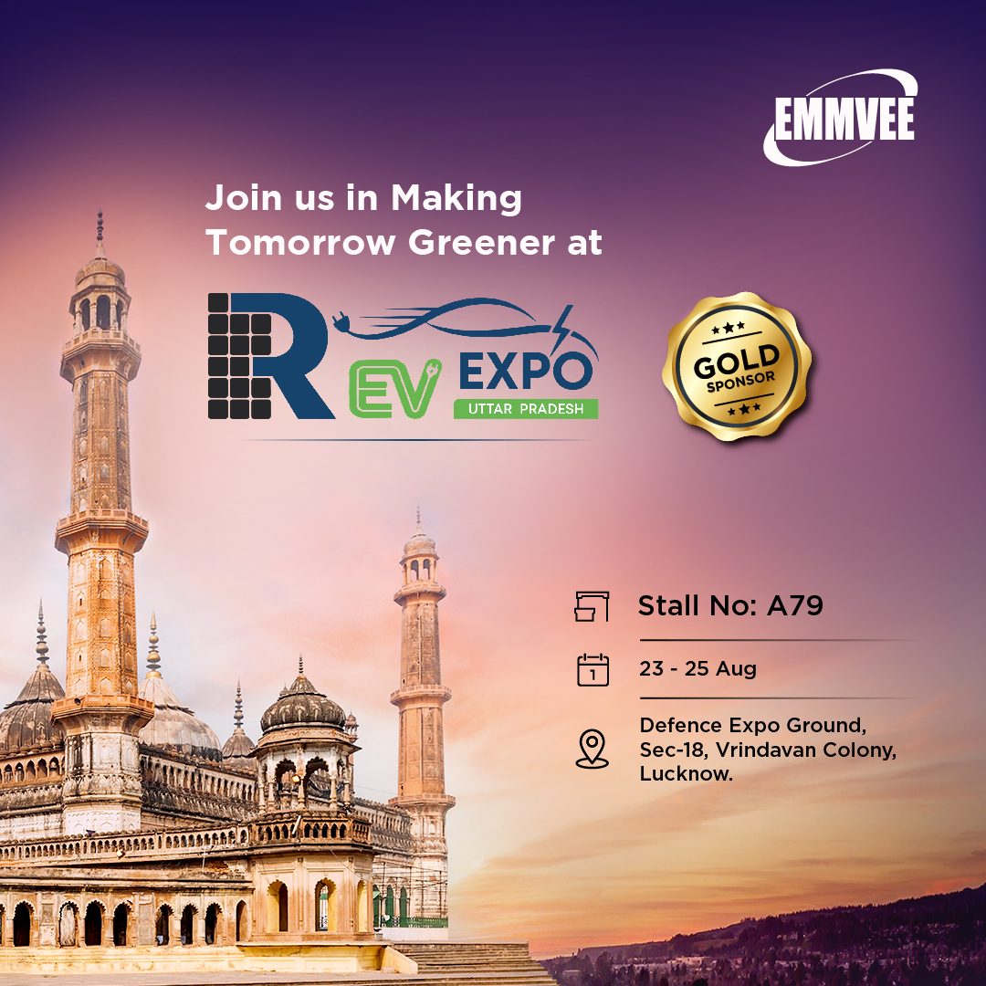 We're coming to Lucknow for the REV Expo 2024.
Meet us at stall number A79 to check our latest upgrades in Solar Tech.
Date: 23rd to 25th August
Venue: Defence Expo Ground, Lucknow.
#REVExpo24 #SolarEnergy #SolarTech #Emmvee