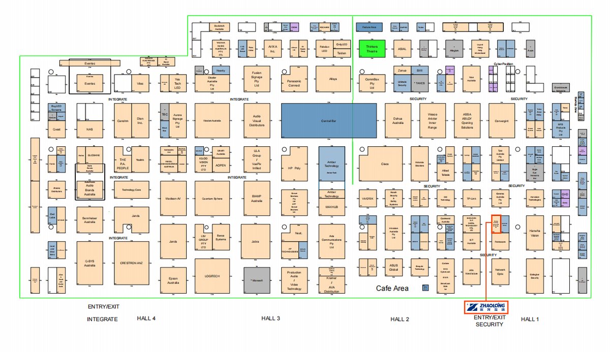 ZhaolongHL1993's tweet photo. #ZhaolongInterconnect Invites You to Attend the #SecurityExhibition & Conference #Sydney 2024. Visit Hall 1, Booth P16, at #ICCSydney, to witness Zhaolong's technologies in #datacenter, #securitycabling, #industrialautomation, #robotics, etc. ย ย #datacables #lancable #Opticalfiber https://t.co/TCe4oTynEC
