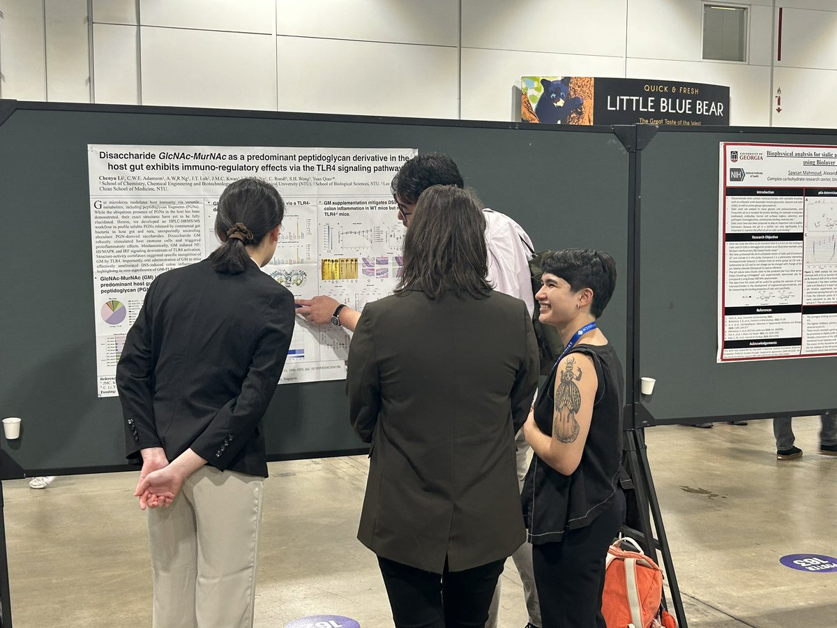 Short but productive stay at #ACSFall2024. Had my first in-person meeting with ACSID editorial team <a href="/jayanta_amr/">Jayanta Haldar</a>, delivered two talks <a href="/acs_carb/">ACS_CARB</a>, and my student Chenyu also gave an oral talk and presented at two poster sessions. Great to catch up with old friend! <a href="/mzhengTJ/">nelsonrodney</a>