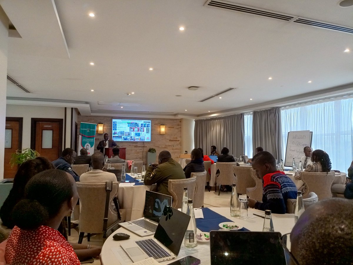 2008gomu's tweet photo. #MedtechInnovationsUg Biomedical Students, lecturers, Biomedical Engineers, Surgeons, Clinicians, Manufacturing Agents of Medical Devices, consultants and innovators are meeting at Golden Tulip Hotel Kampala to translate medtech innovations in #Uganda @Makerere @ProfNawangwe https://t.co/q1YKcmjpiB