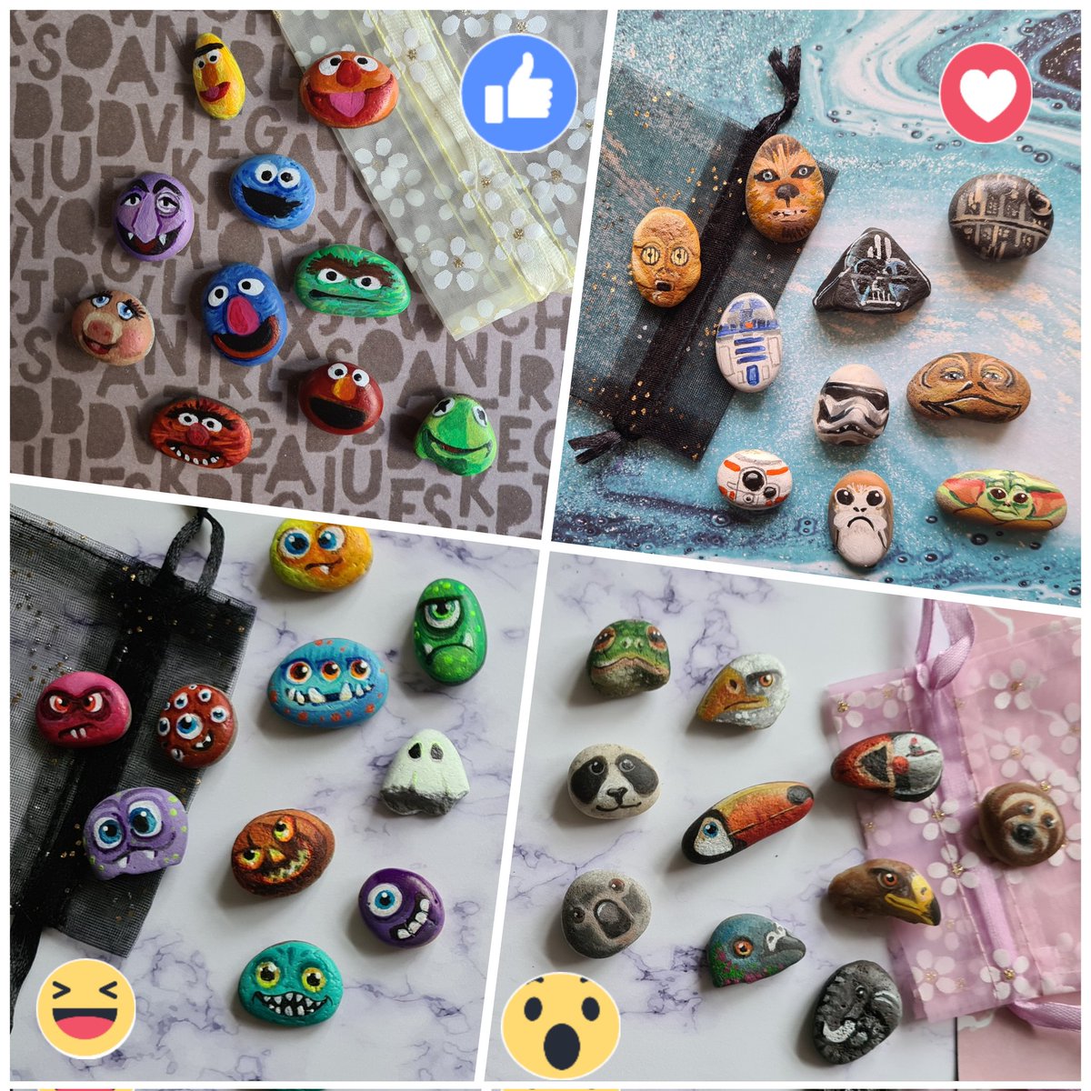 toedeloebiz's tweet photo. Beschikbare kadozakjes #PebblePets.
β¬15,- per zakje met handbeschilderde steentjes.
Welke vinden jullie het leukst?
Ik kan zelf niet kiezen...π https://t.co/IE2owsytDQ