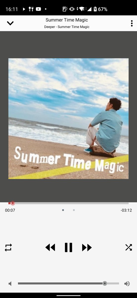 TOMAMI28856263's tweet photo. ちょっと、ちょっと不意打ち?!
ディパさんの新曲きたぁ✨😊
待ってたァ!待ってましたよ…🥰
新曲リリースおめでとう\( ˆ﹀ˆ )/
#ディパさん
#Deeper
#SummerTimemagic https://t.co/4gs5vAisgt