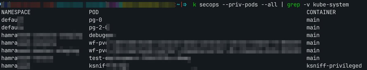 Milad_Bahari's tweet image. Handling a bunch of #kubectl one-liners for security and ops was getting messy, so I created kubectl-secops to clean things up. Now everything&apos;s more organized and easier to manage. If you&apos;re into smoother workflows, check it out!

github.com/miladbr/kubect…

#Kubernetes #DevOps