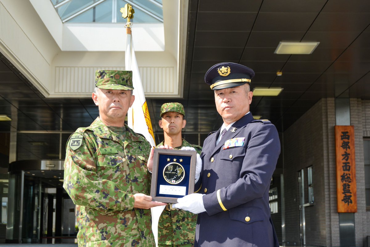令和6年8月21日（水）健軍駐屯地西部方面総監部において、西部方面