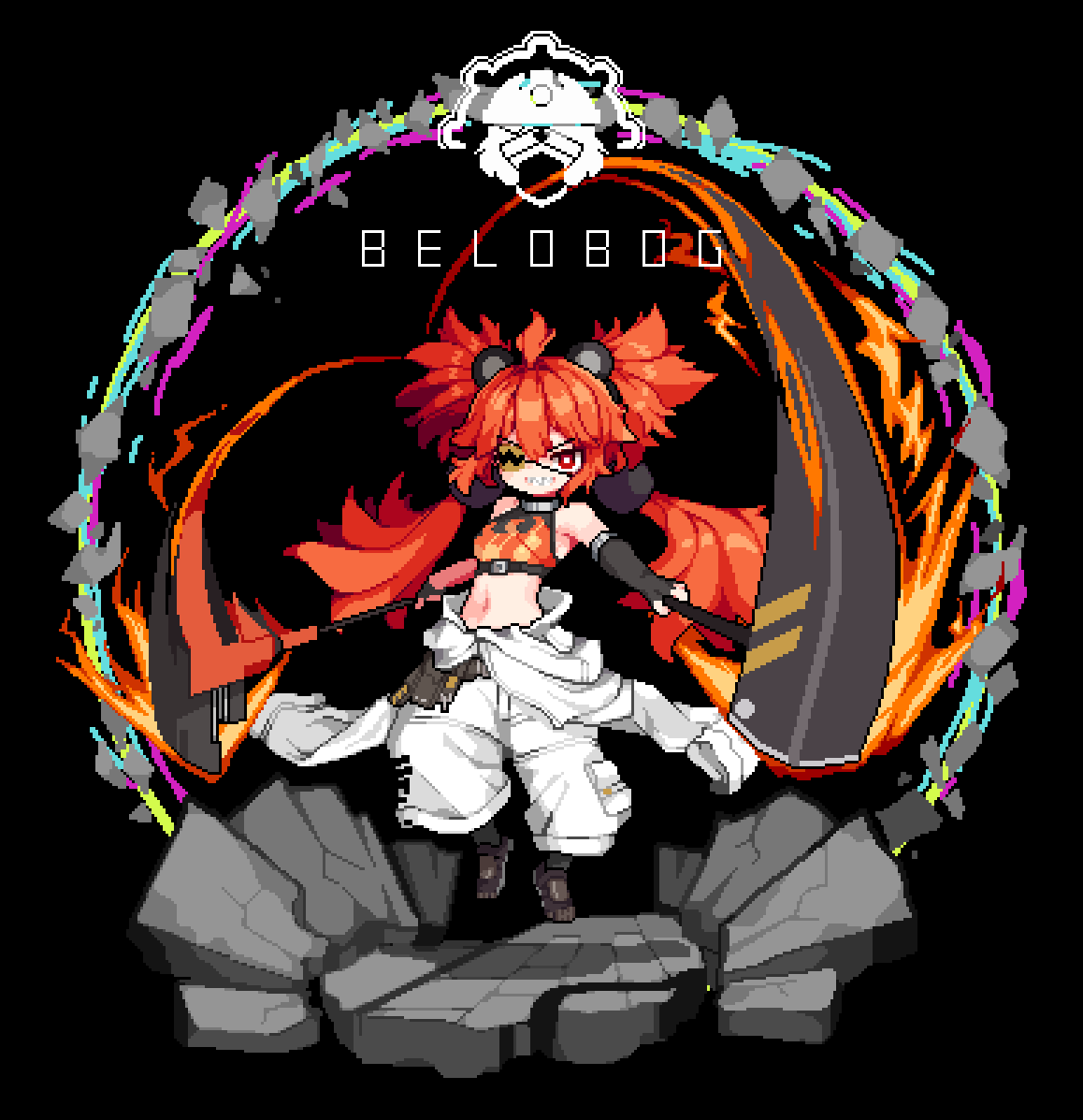 #zzzero  #絕區零  #ゼンゼロ #pixelart #ドット絵
KOLEDA BELOBOG🔥🔥