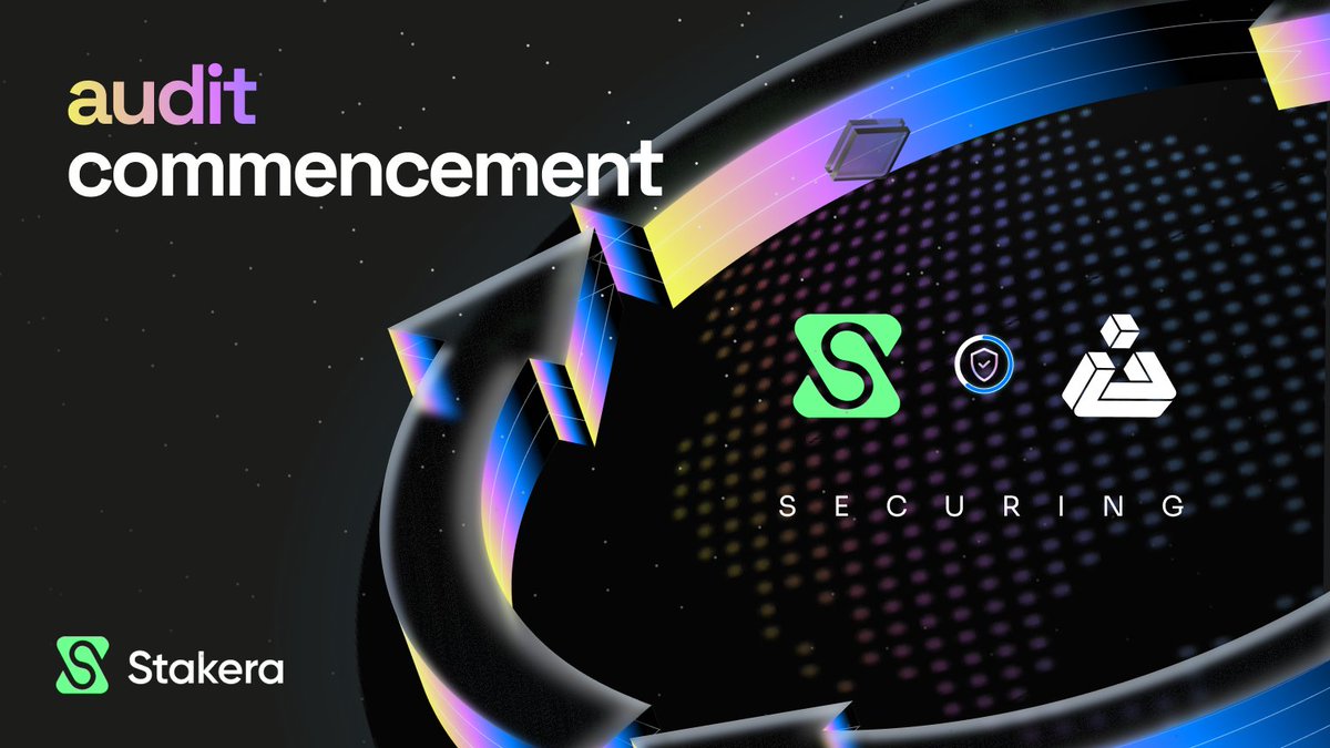 block_apex's tweet image. BlockApex is proud to commence a security assessment for @stakera_io! Built on @solana Blockchain, Stakera is a DeFi platform that helps users maximize their returns on cryptocurrency staking without any risk.

#BlockApex #Stakera #SmartContractAudit #Solana #Blockchain #DeFI