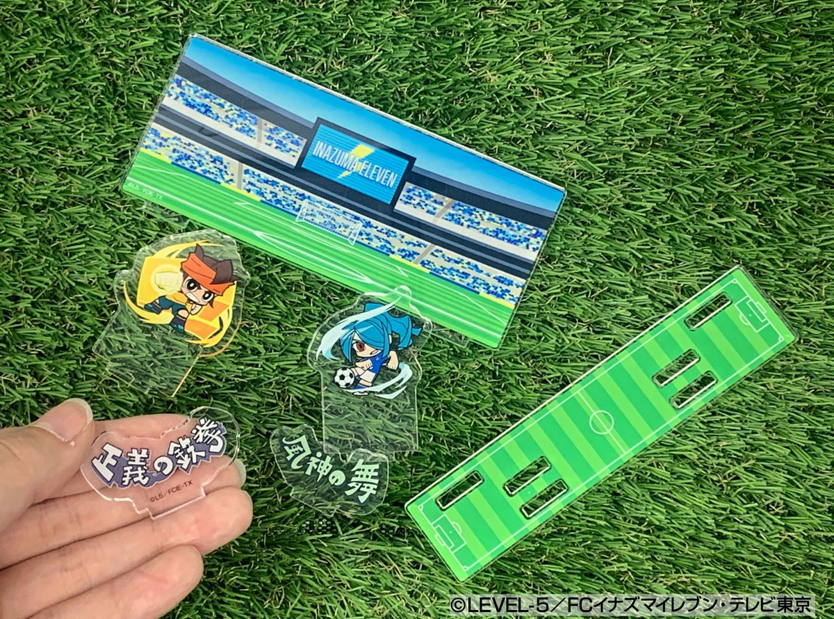⚽「 #イナズマイレブン」⚡ POP UP SHOP 【商品情報】 ⚡ミニアクリル