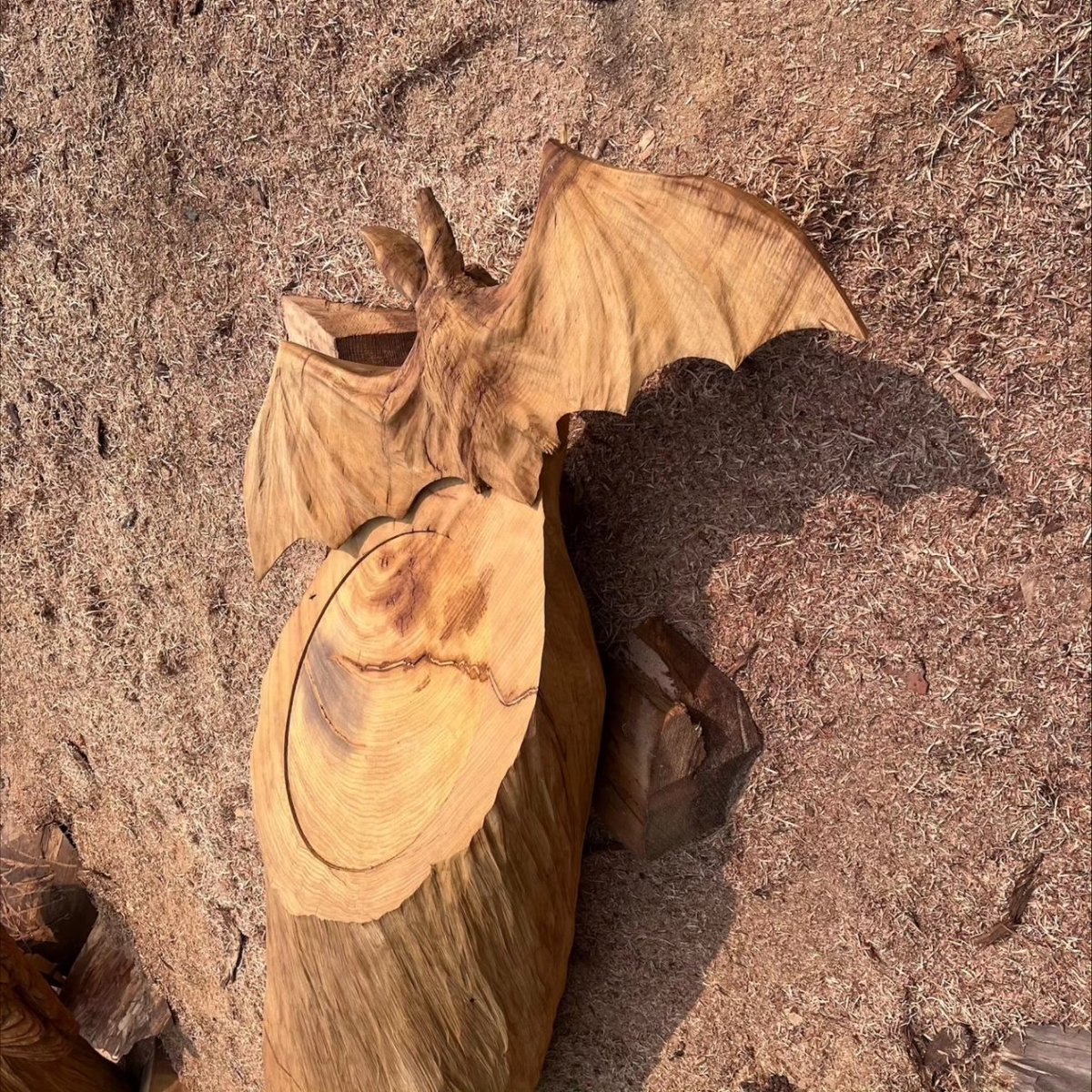 Next week these beautiful wooden carvings by <a href="/Locarve/">Luke Chapman</a> will be installed in the churchyard of St Leonard's church, Flamstead. They're part of the Heritage Project with support from <a href="/HeritageFundUK/">The National Lottery Heritage Fund</a> #woodcarving #livingchurchyard