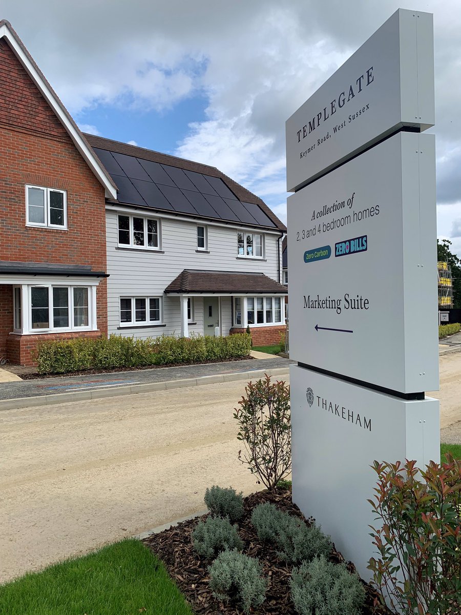 Innovative, cost effective signage from <a href="/CityandCounty/">City & County Graphics</a> #signs #newhome #design #marketing