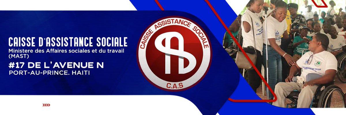 Cas_ht's tweet photo. 🔺️ Nous sommes ravis de vous présenter notre nouveau banner Facebook, conçu pour refléter notre mission et nos valeurs.👇 https://t.co/EHZ7PPNSBw 
#CaissseAssistanceSociale #AideSociale #Haiti https://t.co/fWUEnpMt2j