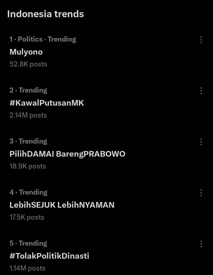 JANGAN MAU KALAH SAMA BUZZERRRR. KPOP STAN LEBIH PENGALAMAN NAIKIN HT HANCIK 😠😠😠😠😠😠😠

#KawalPutusanMK
#TolakPilkadaAkal2an
#TolakPolitikDinasti