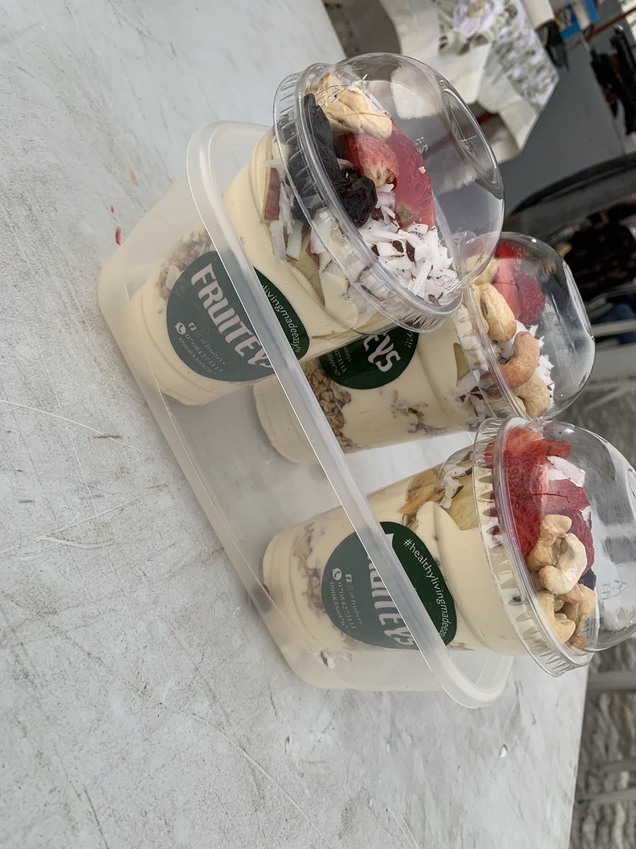 fruiteys's tweet photo. A glimpse of our yummy yogurt granola parfait with freshly shredded milky coconuts and fruits and more!!

Send some your way this morning
N2800

Just 4 cups left this morning 

Call 07084273113

(@fruiteys on all social platforms https://t.co/tAyo2cUwuv