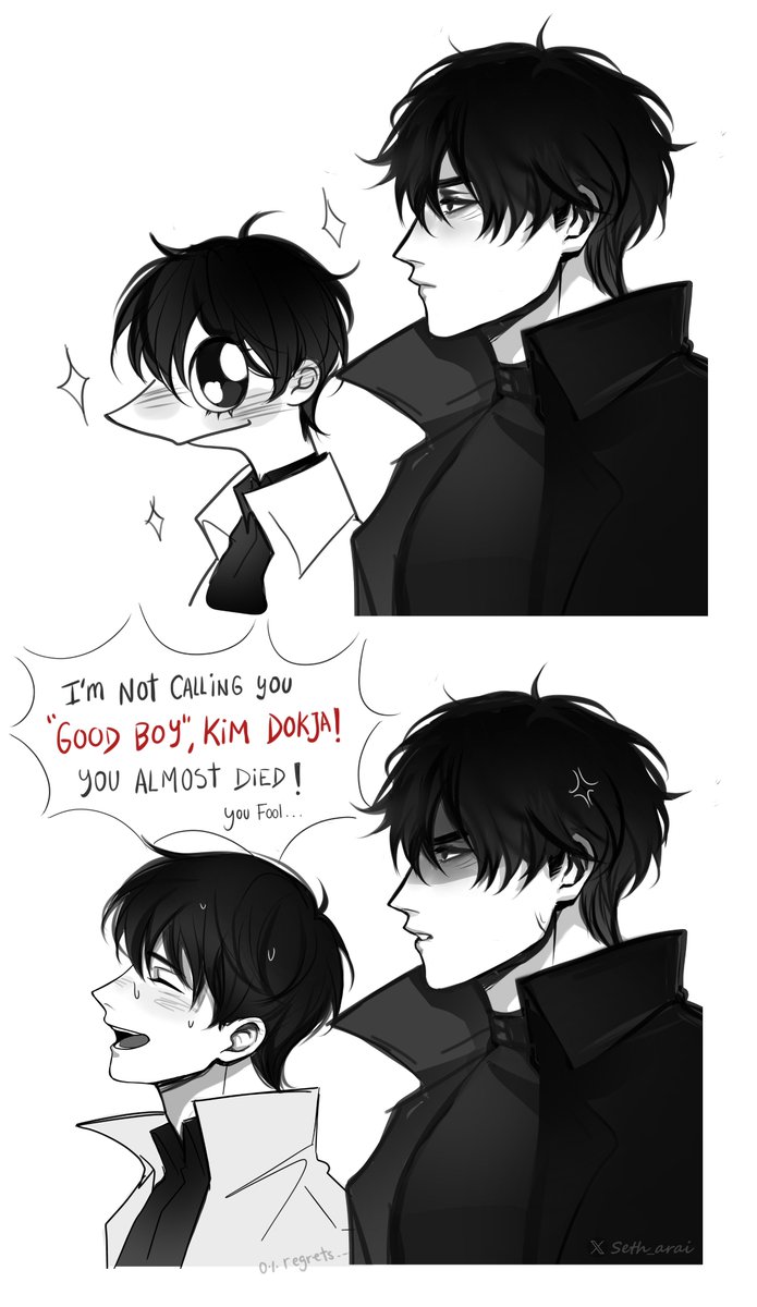 sethyr02's tweet photo. 🦑🔪 #ORV #orvfanart #lectoromnisciente  #art #digitalart #KimDokja #yoojonghyuk #OmniscientReadersViewpoint #joongdok https://t.co/Tnh2bEVmeP