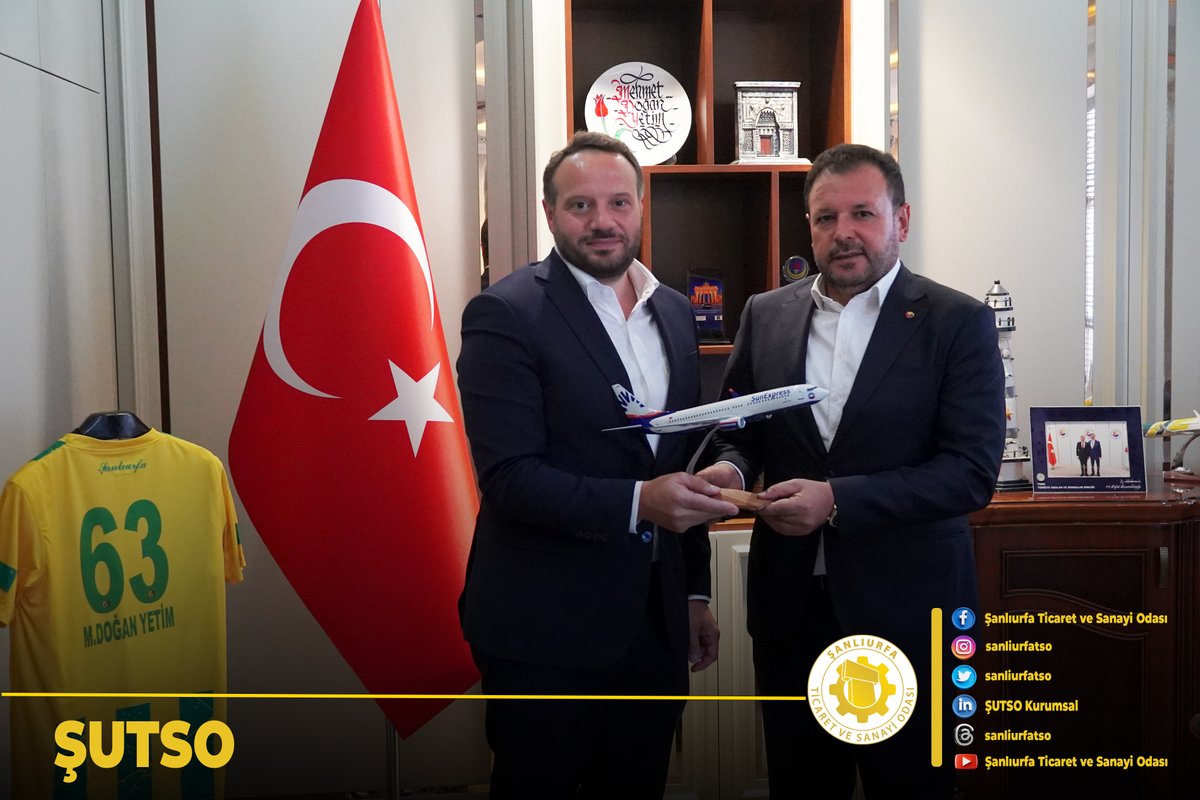 SunExpress Hava Yolu Şirketi ile yapılan görüşmeler neticesinde, Şanlıurfa Ticaret ve Sanayi Odası olarak zararın %50'sini karşılama taahhüdü verdiğimiz Antalya-İzmir uçak seferleri SunExpress tarafından Kasım ayında başlanacaktır.

✈️ Şanlıurfa-İzmir hattında Kasım ayı