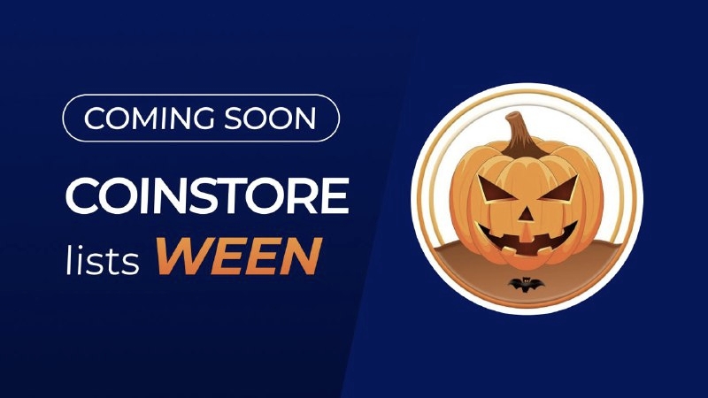 Coinstore (@coinstoreexc) on Twitter photo 🔥 NEW LISTING ON COINSTORE 🔥
👏 Welcome: <a href="/Halloween_1111/">Halloween world 🎃</a> $WEEN 👏
👇Watch this space for more👇
🌎 Official website: halloweenworld.xyz
👩👧👦Official Telegram: t.me/halloween_1111 🔥 NEW LISTING ON COINSTORE 🔥
👏 Welcome: <a href="/Halloween_1111/">Halloween world 🎃</a> $WEEN 👏
👇Watch this space for more👇
🌎 Official website: halloweenworld.xyz
👩👧👦Official Telegram: t.me/halloween_1111