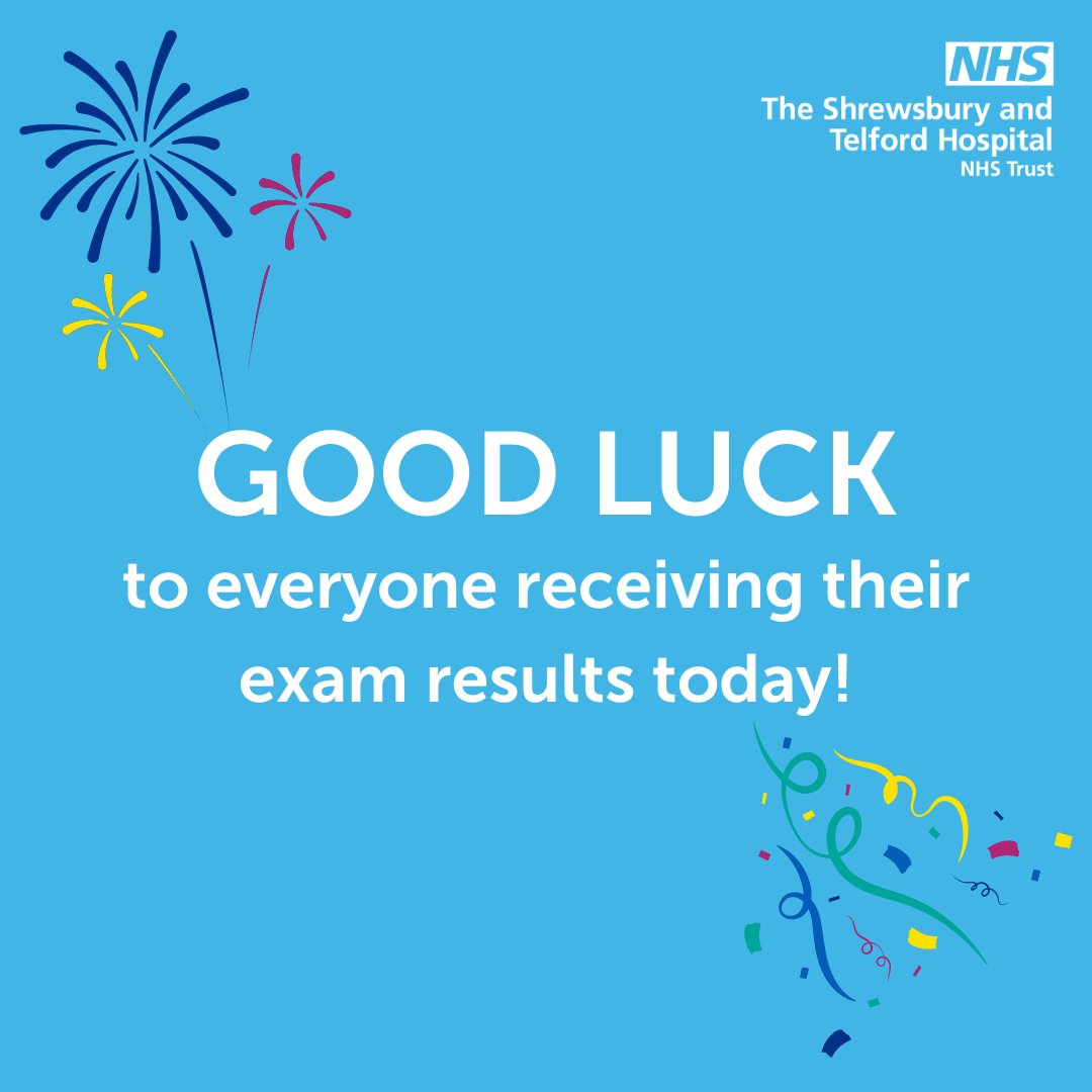 Good luck to everyone getting their exam results today!

#GCSEresults2024 #GSCEresults #ResultsDay2024