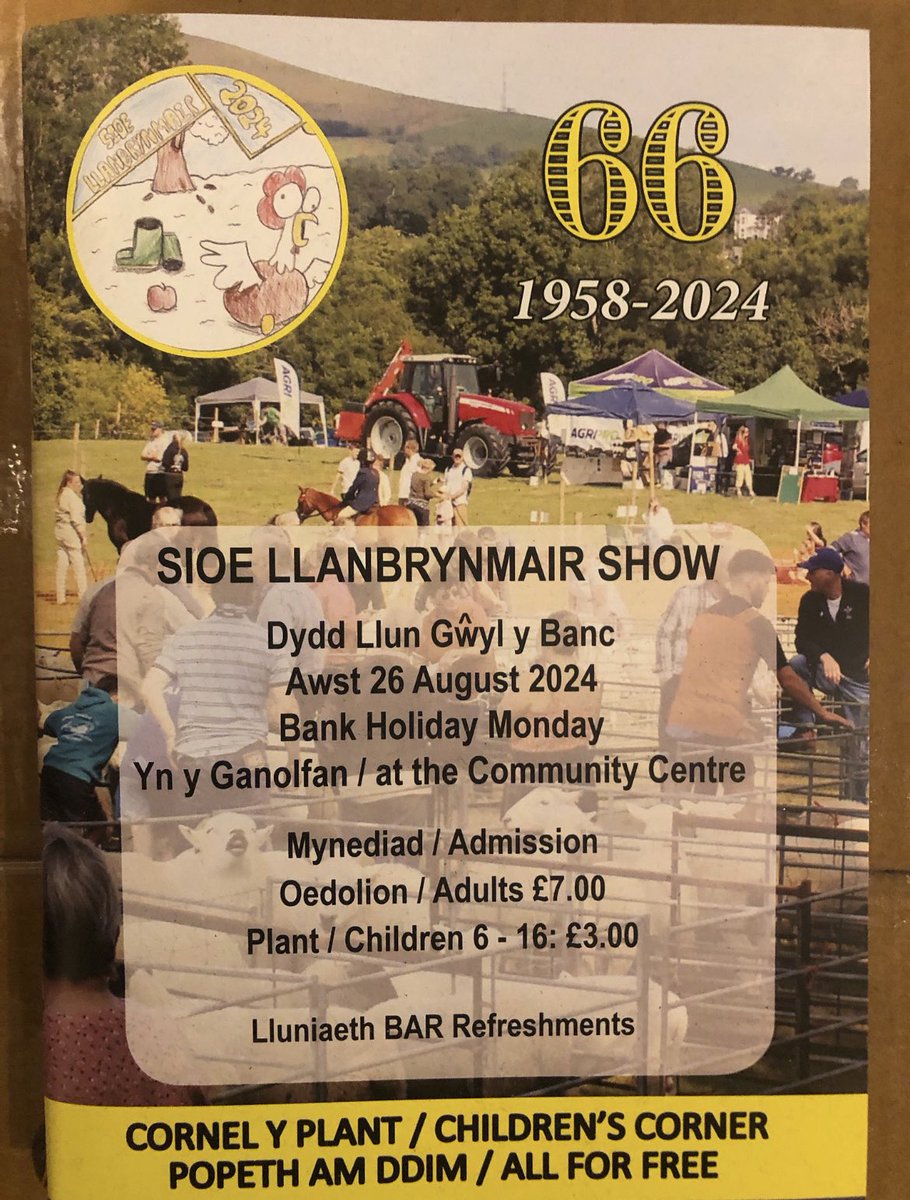 FarmWelsh's tweet image. Welsh Farm Supplies are proud to sponsor the Sioe Llanbrynmair Show. 

#WelshFarmSupplies #SheepAndCattleDrench #thedaffodilisrising #littleandoften #smallbusinessesstickingtogether #notjustforwales #WorksEverywhere #wholelambcolostrum #lambdefender