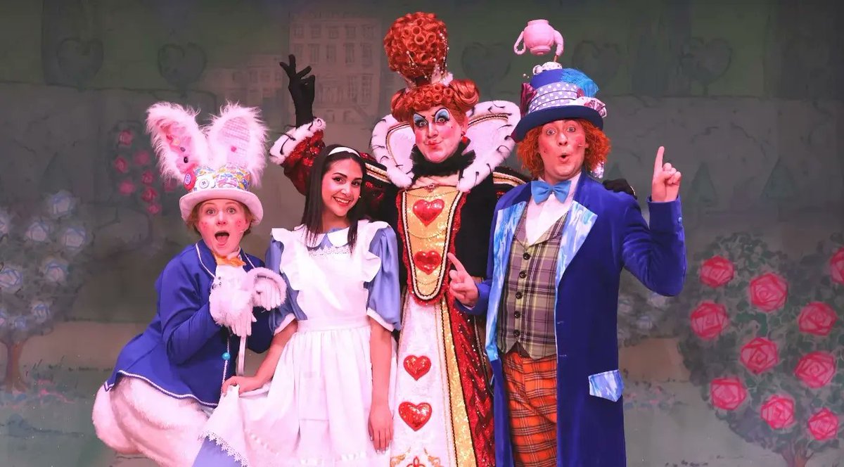 We've had a marvellous adventure down the rabbit hole. Thank you for joining us in Wonderland! 💙👑🎩🐰

'Alice in Wonderland'
Summer 2024 - Basingstoke and Alton

#panto #aliceinwonderland