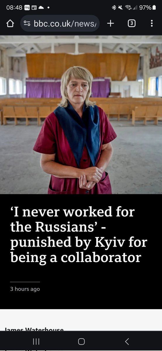 Glad to read this morning that Edith Bowman has not been paid by Putin.