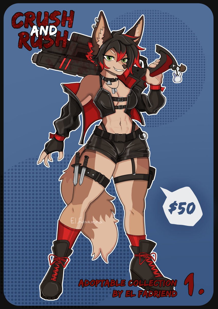 fadriend's tweet photo. Hi! I'm Lina and I'm an adoptable artist, who tries to make interesting character collections and wants to make a game for my graduation project 👉👈💕

#furaffinity #FA #adoptables #furryartist https://t.co/wRrN3uPXq3