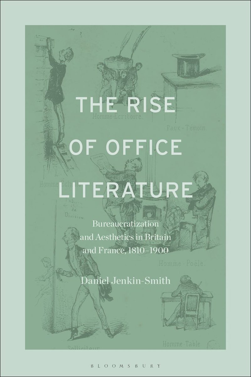 Coming out next year! My monograph on portrayals of office life in 19th-century French and English literature. 

I'm sure demand will be huge, so get your pre-orders in now!
bloomsbury.com/uk/rise-of-off…