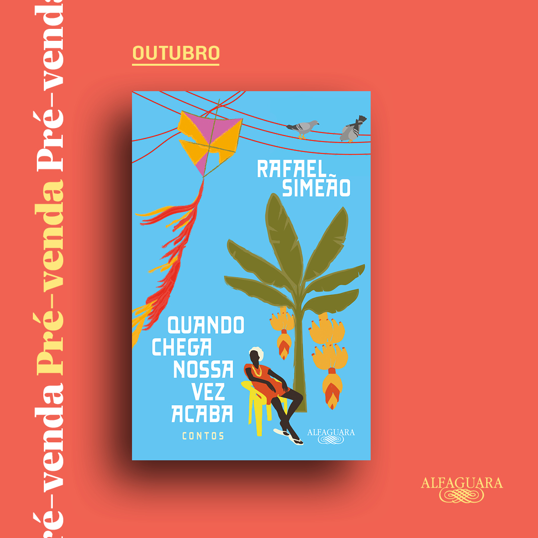 cialetras's tweet photo. 📚 EM OUTUBRO, pela @alfaguara_br: "QUANDO CHEGA NOSSA VEZ ACABA", DE RAFAEL SIMEÃO

Nos nove contos do livro, Rafael Simeão compõe um mosaico de personagens cativantes, profundamente reais, de uma mesma vizinhança no Rio de Janeiro.

Conheça: https://t.co/Na6Fk5NQdk https://t.co/dYDHkQ9dlD