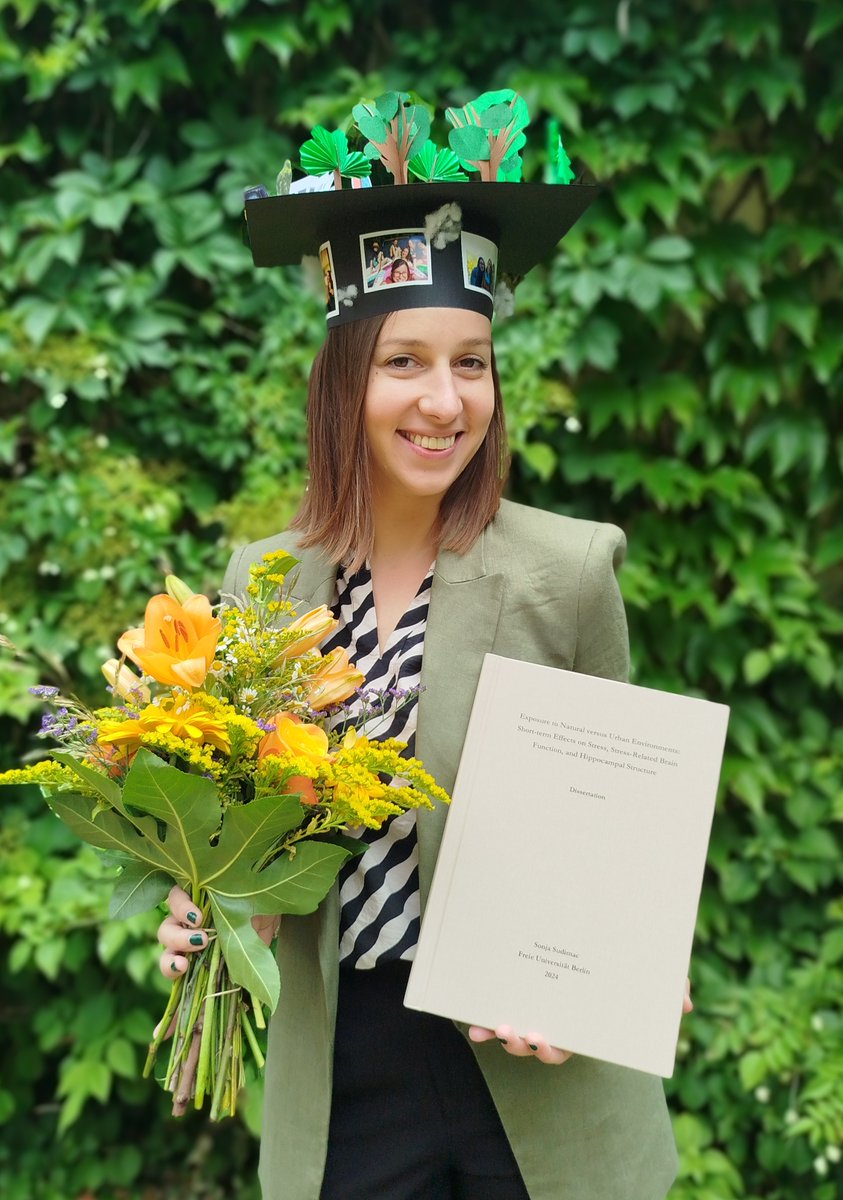 Sonja Sudimac (@ssudimac) on Twitter photo #PhDone! 💪👩🎓
Thanks to everyone who was part of this incredible journey! ☺️ Now I am excited to start a new position as a postdoctoral researcher at the newly established Center for Environmental Neuroscience at the <a href="/mpib_berlin/">Max Planck Institute for Human Development</a> 😊 #PhDone! 💪👩🎓
Thanks to everyone who was part of this incredible journey! ☺️ Now I am excited to start a new position as a postdoctoral researcher at the newly established Center for Environmental Neuroscience at the <a href="/mpib_berlin/">Max Planck Institute for Human Development</a> 😊