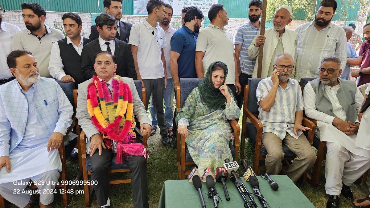 J&K PDP tweet media
